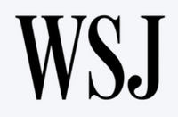 Logo featuring the letters 'WSJ' in a bold, serif font