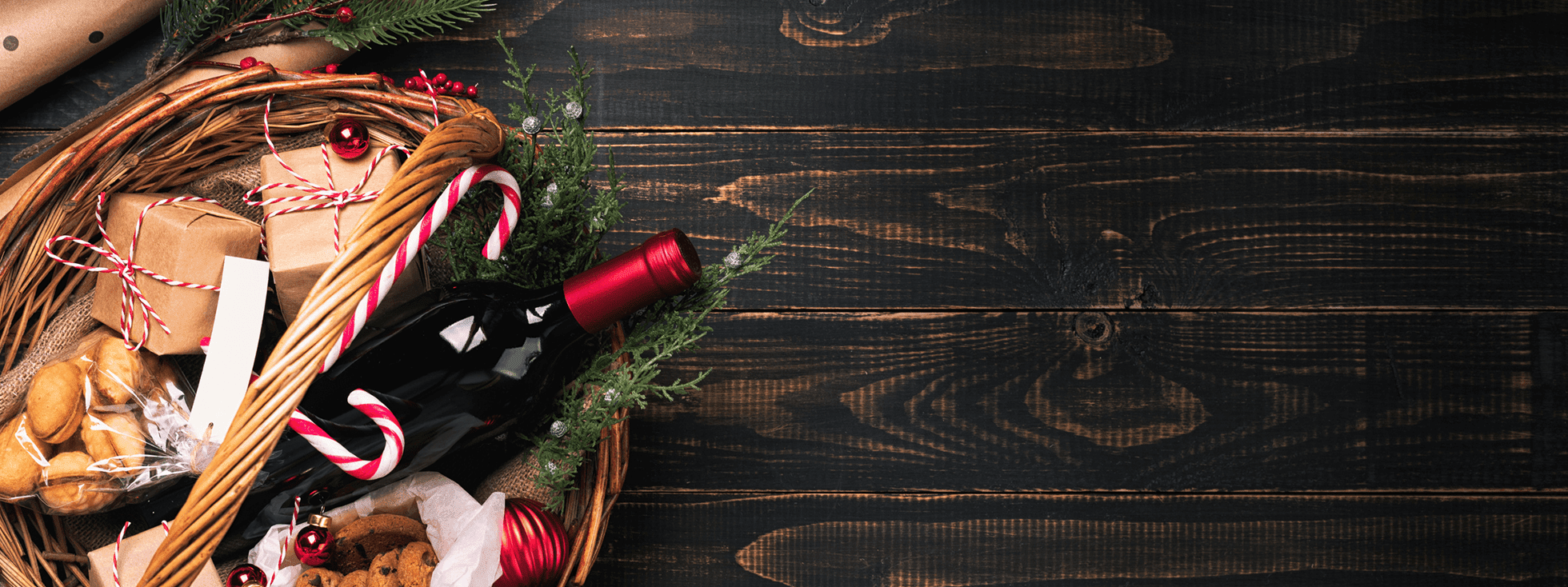 Holiday Wine Basket