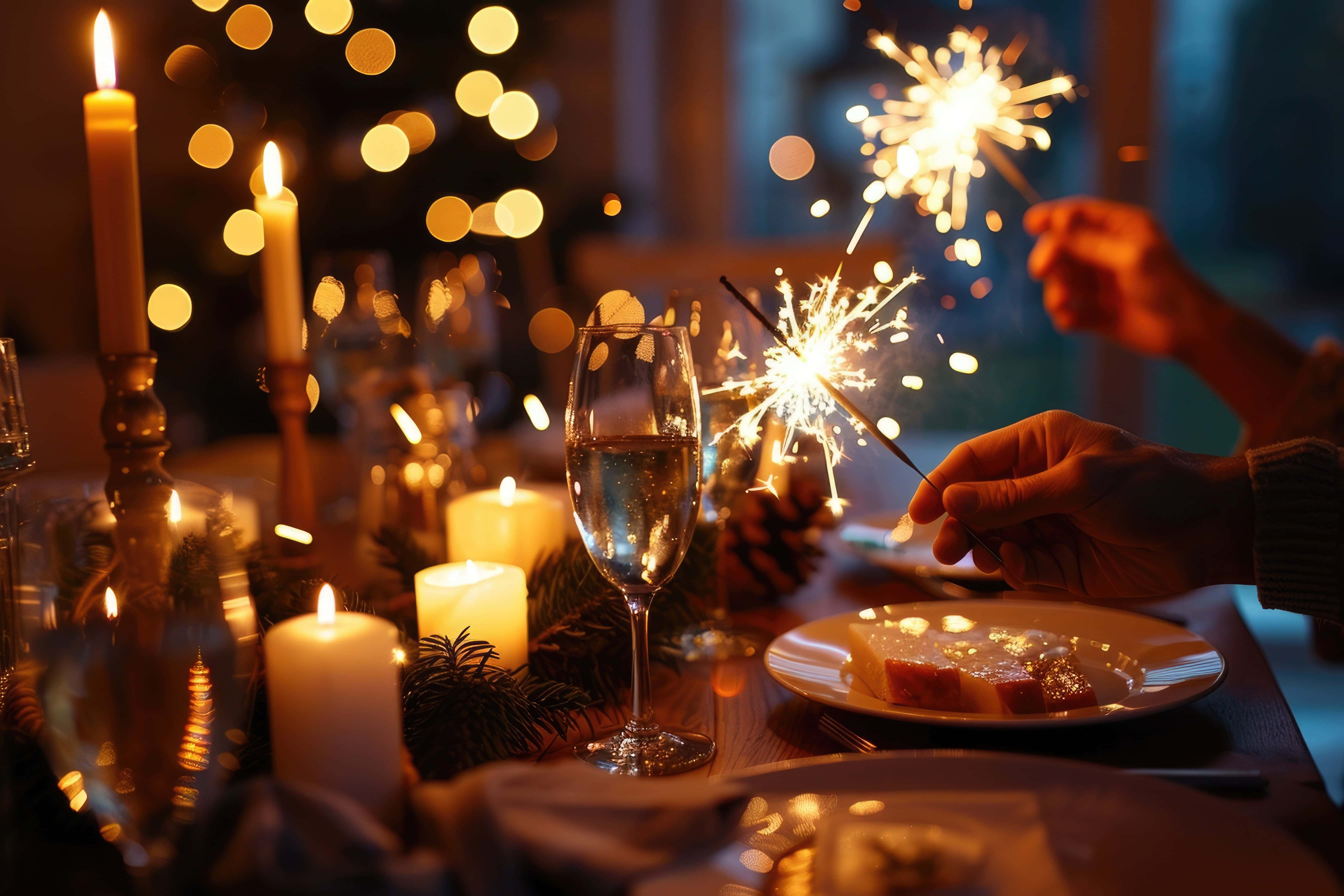 New Year's Eve with Wine