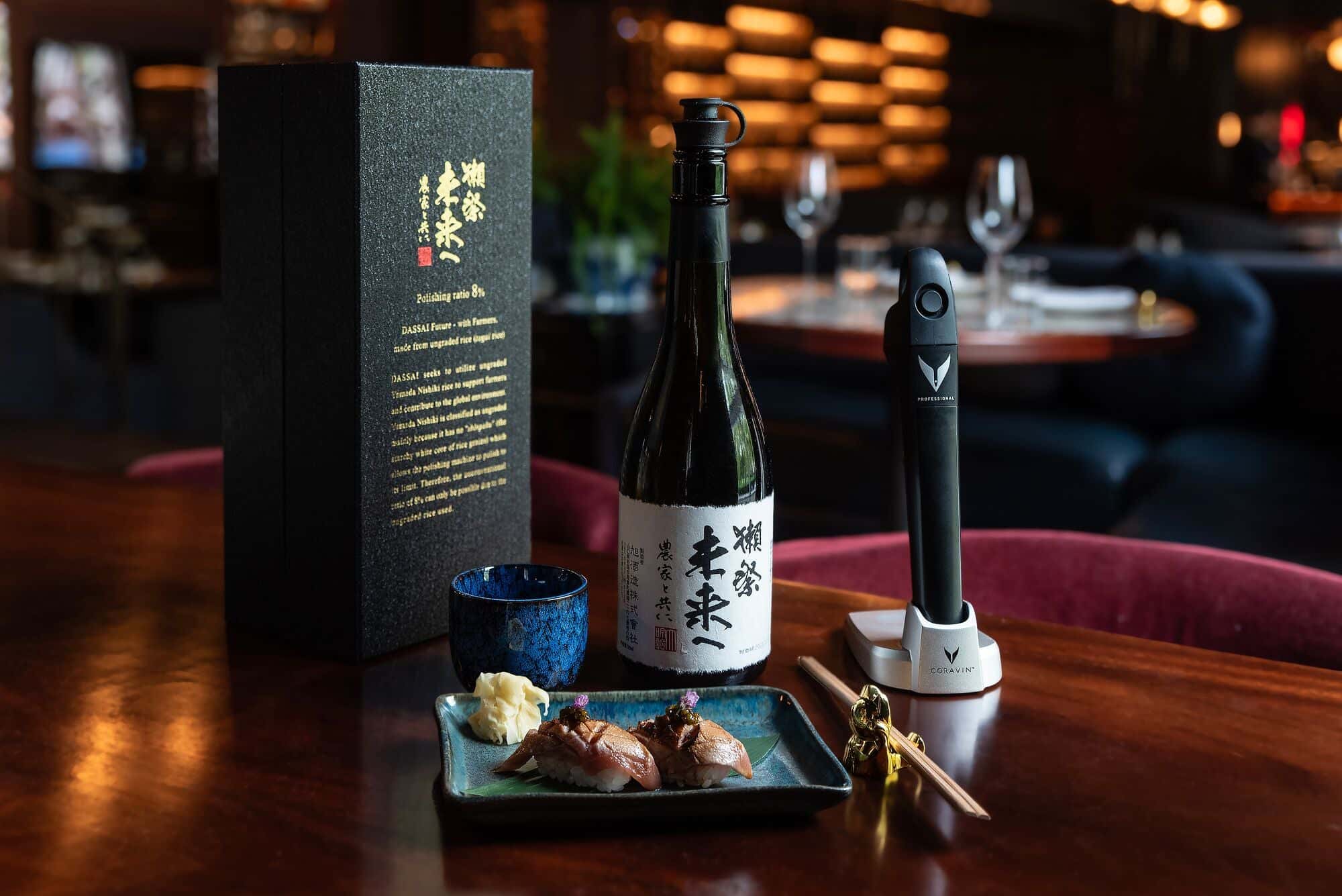 Japanese Sake with Coravin System