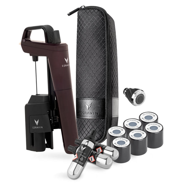 [新品未使用]CORAVIN リミテッドエディション ワイン保存用システム IMG-Silo-Timeless-Six_-Bundle-