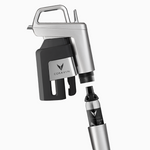 Coravin Silver Timeless Six inserting capsule into cup