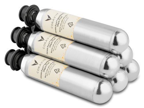 【専用】　CORAVIN SPARKLING　カートリッジ2個＋炭酸ガス4本 専用】 CORAVIN SPARKLING カートリッジ2個＋炭酸ガス4本 飲料・酒