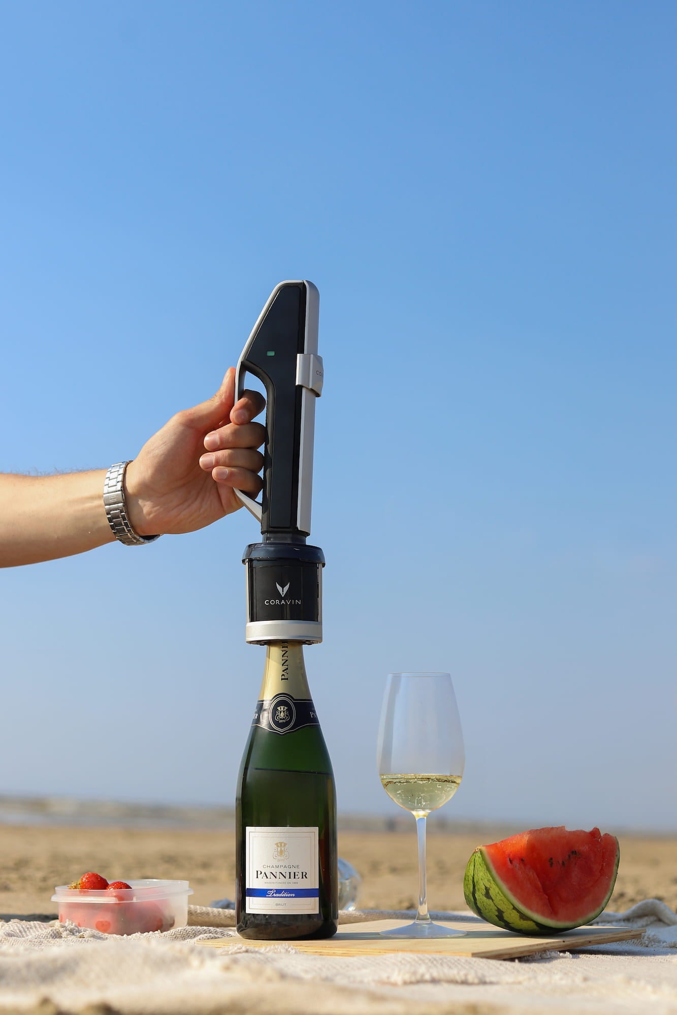 Sparkling Wine Stopper Holding You Back? Try Coravin Sparkling